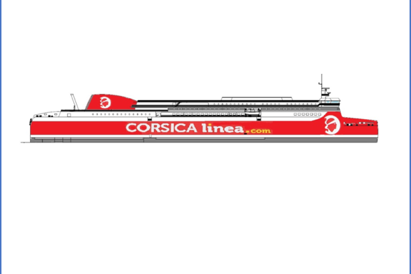 CORSICA linea acquiert son premier navire neuf au GNL