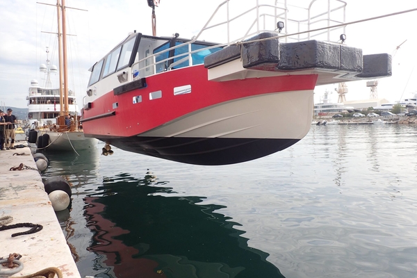 IXblue met à l'eau la vedette de servitude "Speed of Hope" (VIDÉO)