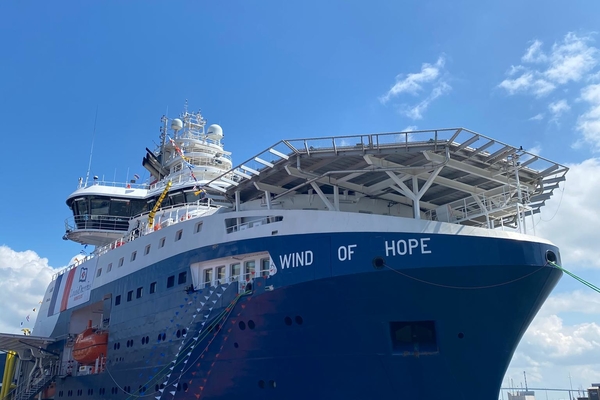 LOUIS DREYFUS ARMATEURS INAUGURE LE WIND OF HOPE