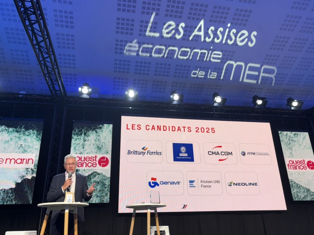 Armateurs de France remet le Trophée de la Charte Bleue 2025 à Neoline et rendhommage à Philippe Louis-Dreyfus