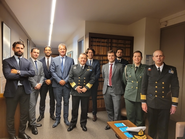 Sécurité maritime : Rencontre entre Armateurs de France et le commandant del’Opération européenne ASPIDES